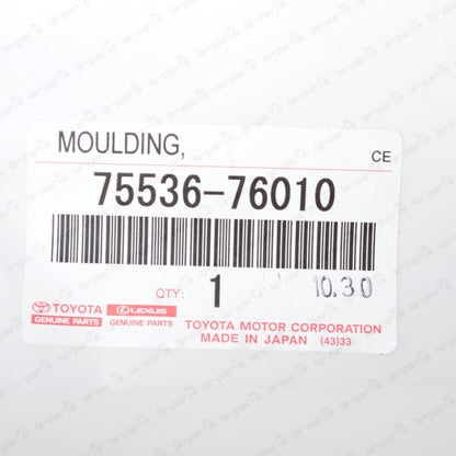 New Genuine Lexus 11-17 CT200h Front Outer Left & Right Windshield Moldings Set