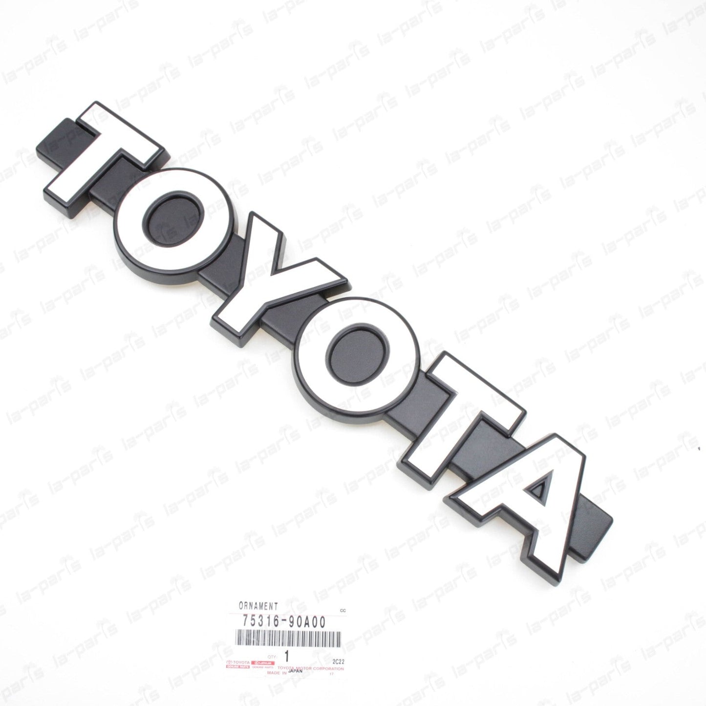 GENUINE TOYOTA 81-87 LAND CRUISER FJ60 FJ62 HJ60 FRONT GRILLE EMBLEM 75316-90A00