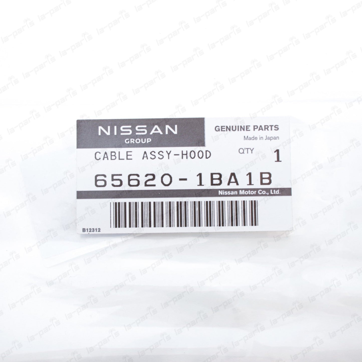 New Genuine OEM Ininiti EX37 EX35 QX50 Hood Latch Lock Release Cable 65620-1BA1B