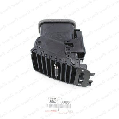 GENUINE TOYOTA PRADO 120 GX470 INSTRUMENT PANEL CENTER REGISTER ASSY 55670-60090