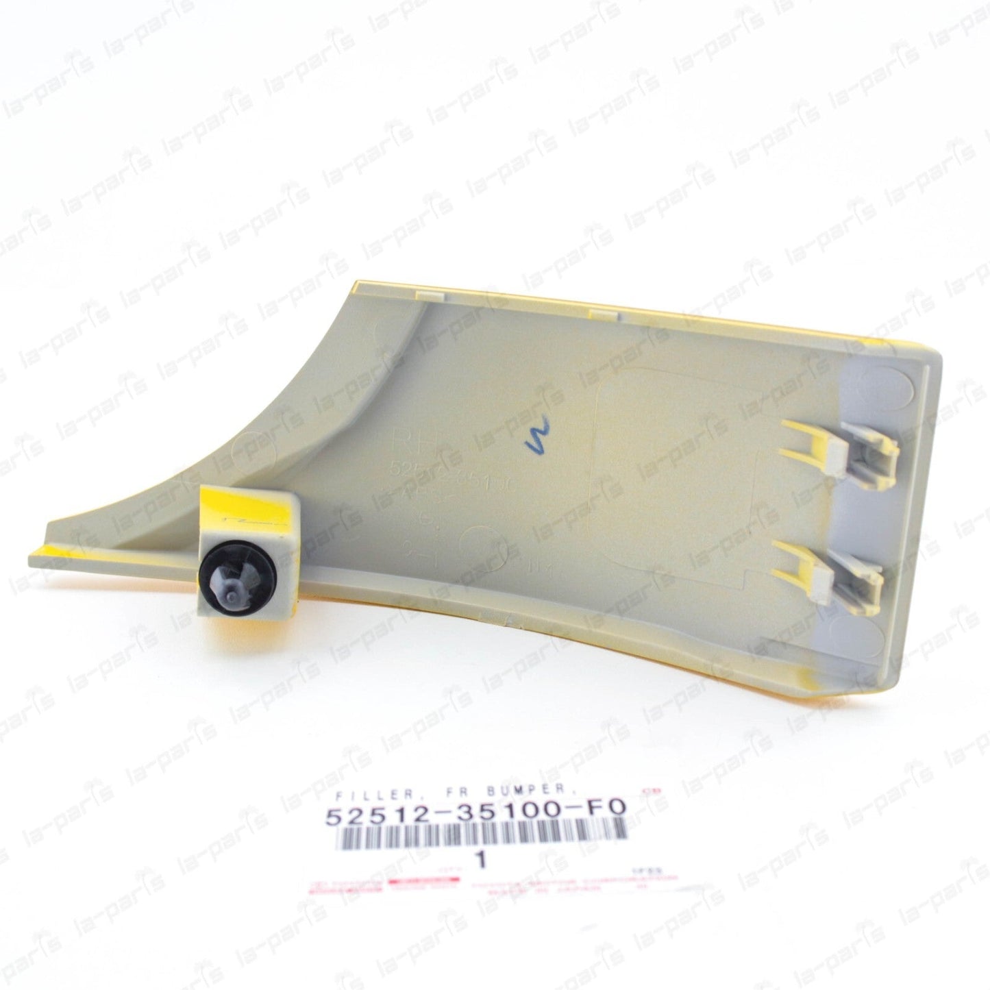 New Genuine Toyota FJ Cruiser 07-14 yellow Front RH Bumper Filler 52512-35100-F0