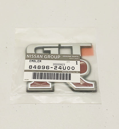 New Genuine For Nissan 95-98 Skyline GTR R33 Rear GT-R Emblem  84896-24U00