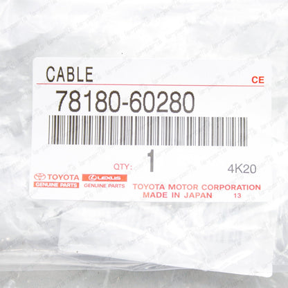 Genuine Toyota Land Cruiser FZJ80 LX450 Accelerator Control Cable 78180-60280