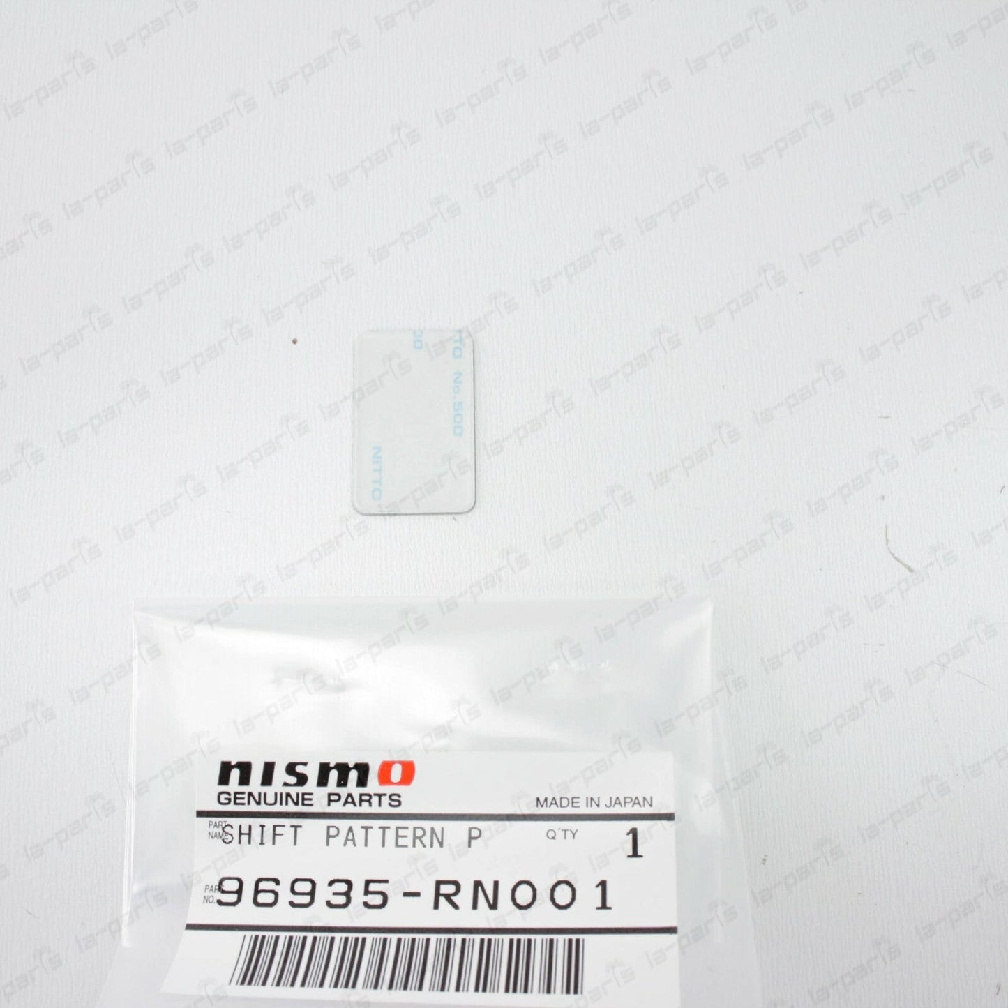 JDM GENUINE NISMO 6 SPEED CONSOLE SHIFT PATTERN BADGE ALUMINUM EMBLEM 96935RN001