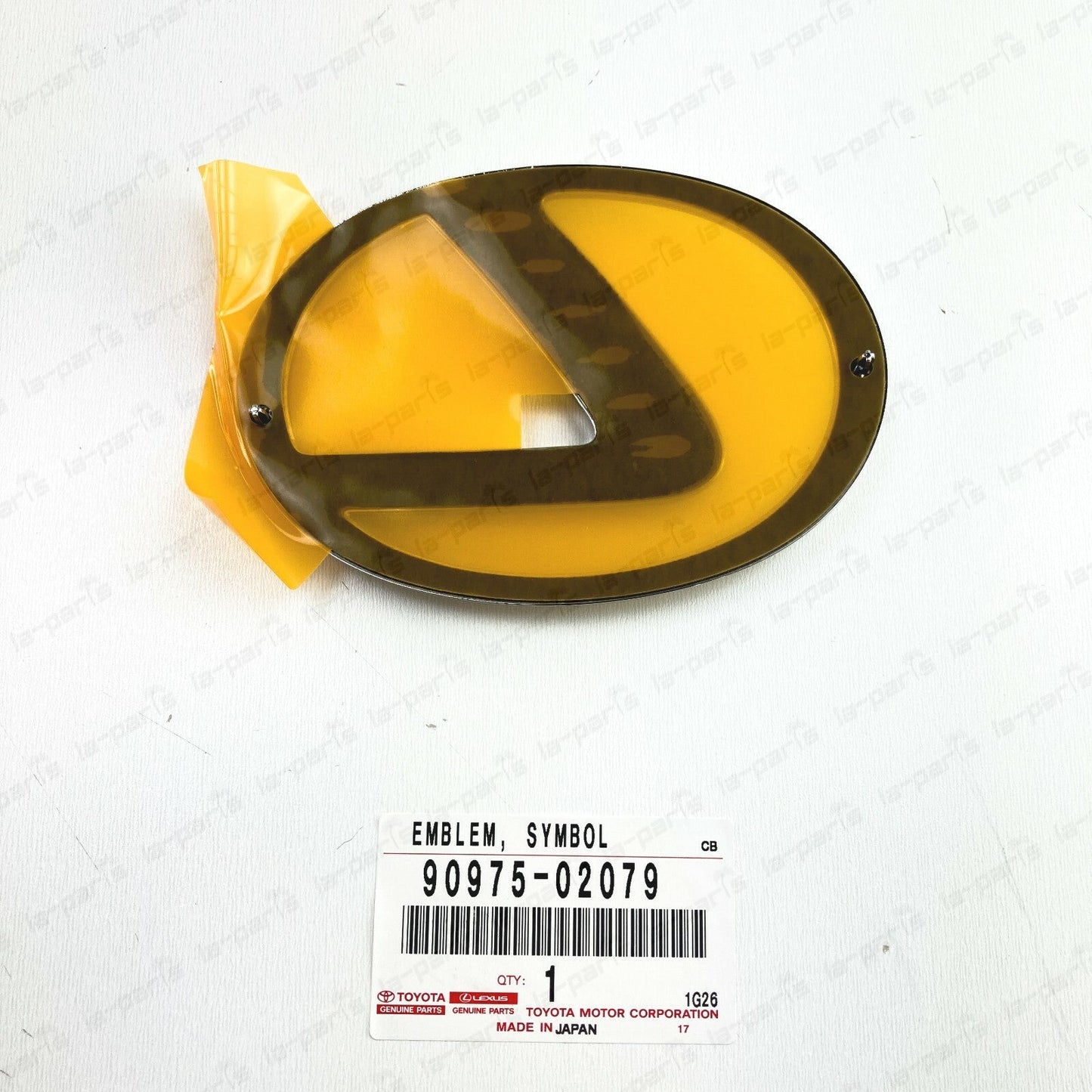 GENUINE LEXUS RX350 IS250 IS350 ES350 GS350 GS460 REAR BACK EMBLEM 90975-02079