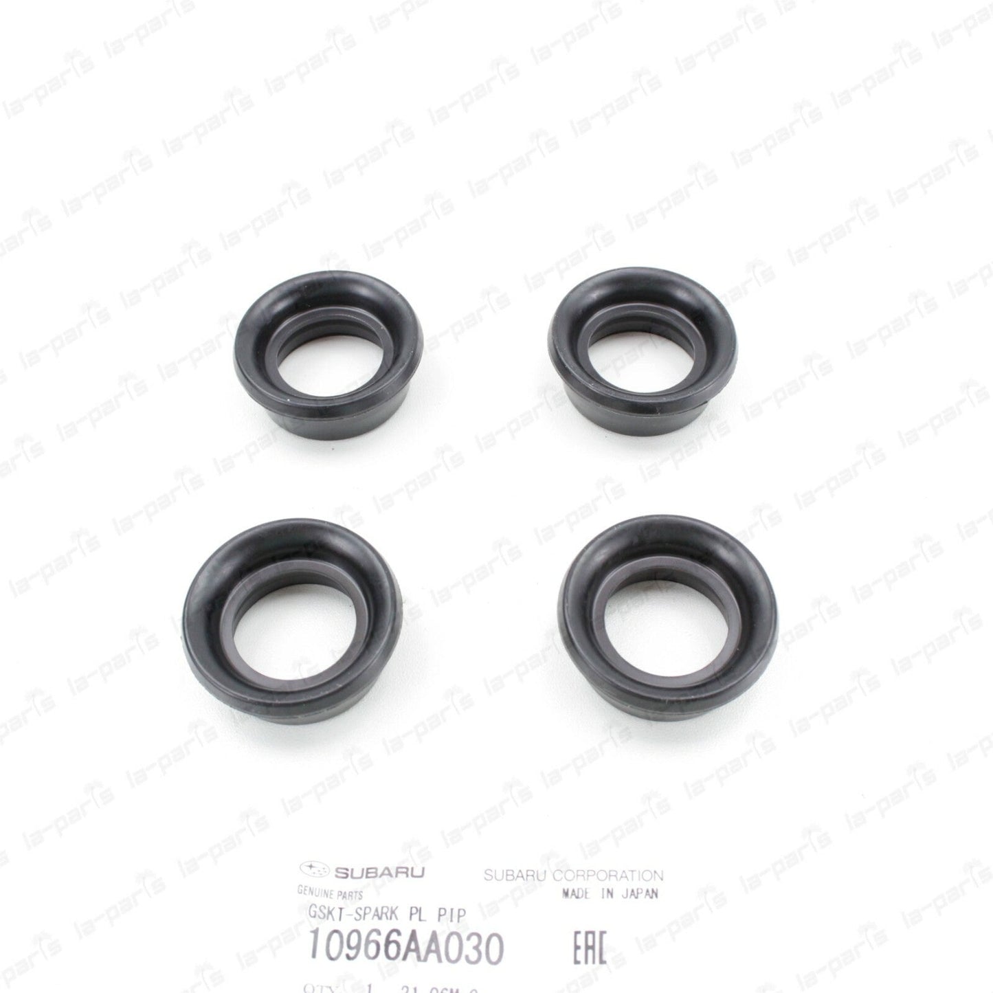 NEW GENUINE SUBARU IMPREZA FORESTER OUTBACK SPARK PLUG TUBE SEAL 10966AA030 x 4