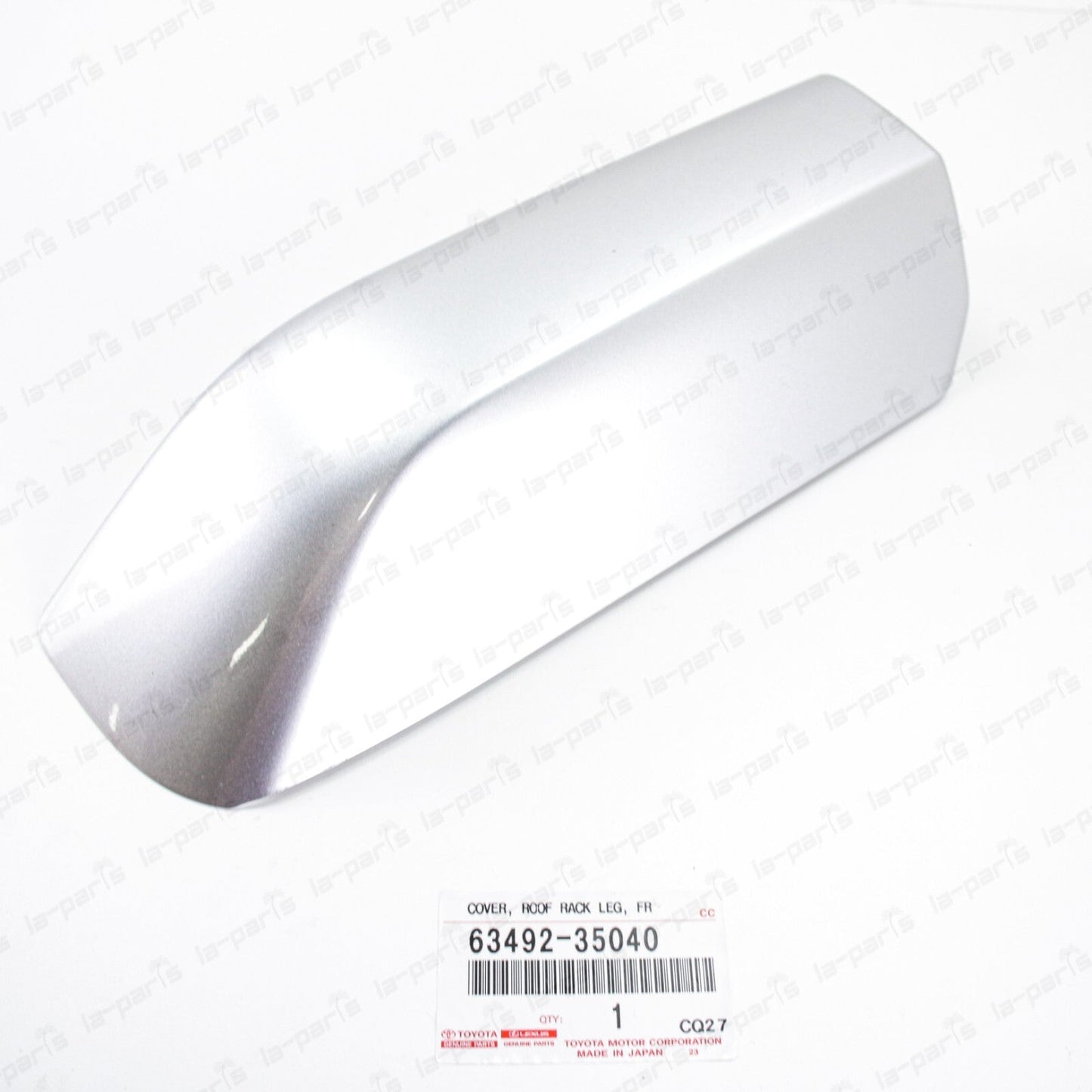 New Genuine OEM Toyota 10-22 4Runner Silver Front Driver Side Roof Rack Cover