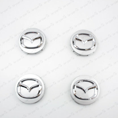 SET OF 4 NEW GENUINE MAZDA CENTER  WHEEL CAP G22C-37-190A
