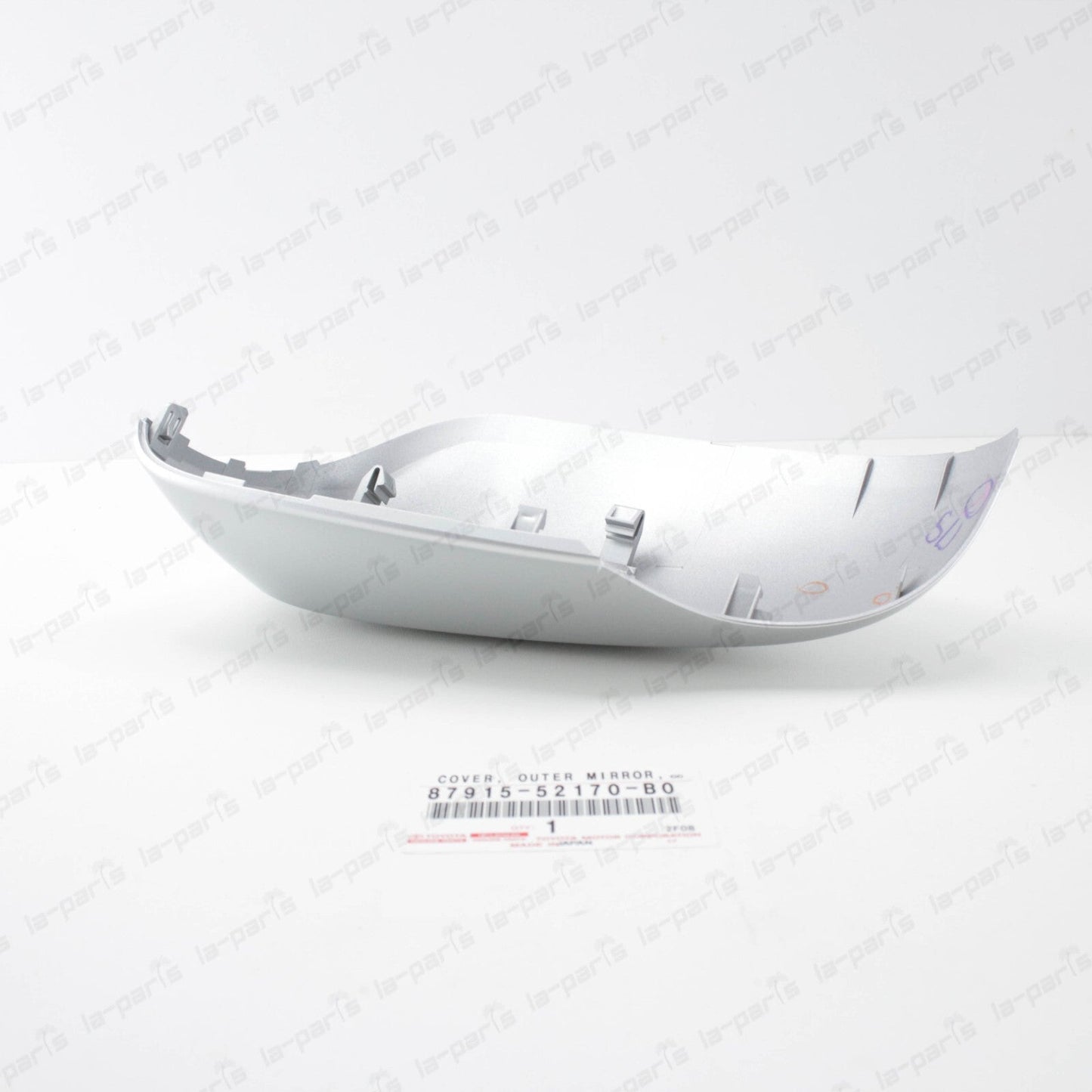 GENUINE TOYOTA 12-18 PRIUS "C" PASSENGER MIRROR COVER SILVER 87915-52170-B0