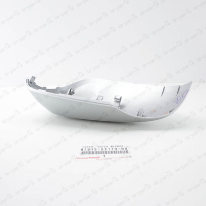 GENUINE TOYOTA 12-18 PRIUS "C" PASSENGER MIRROR COVER SILVER 87915-52170-B0