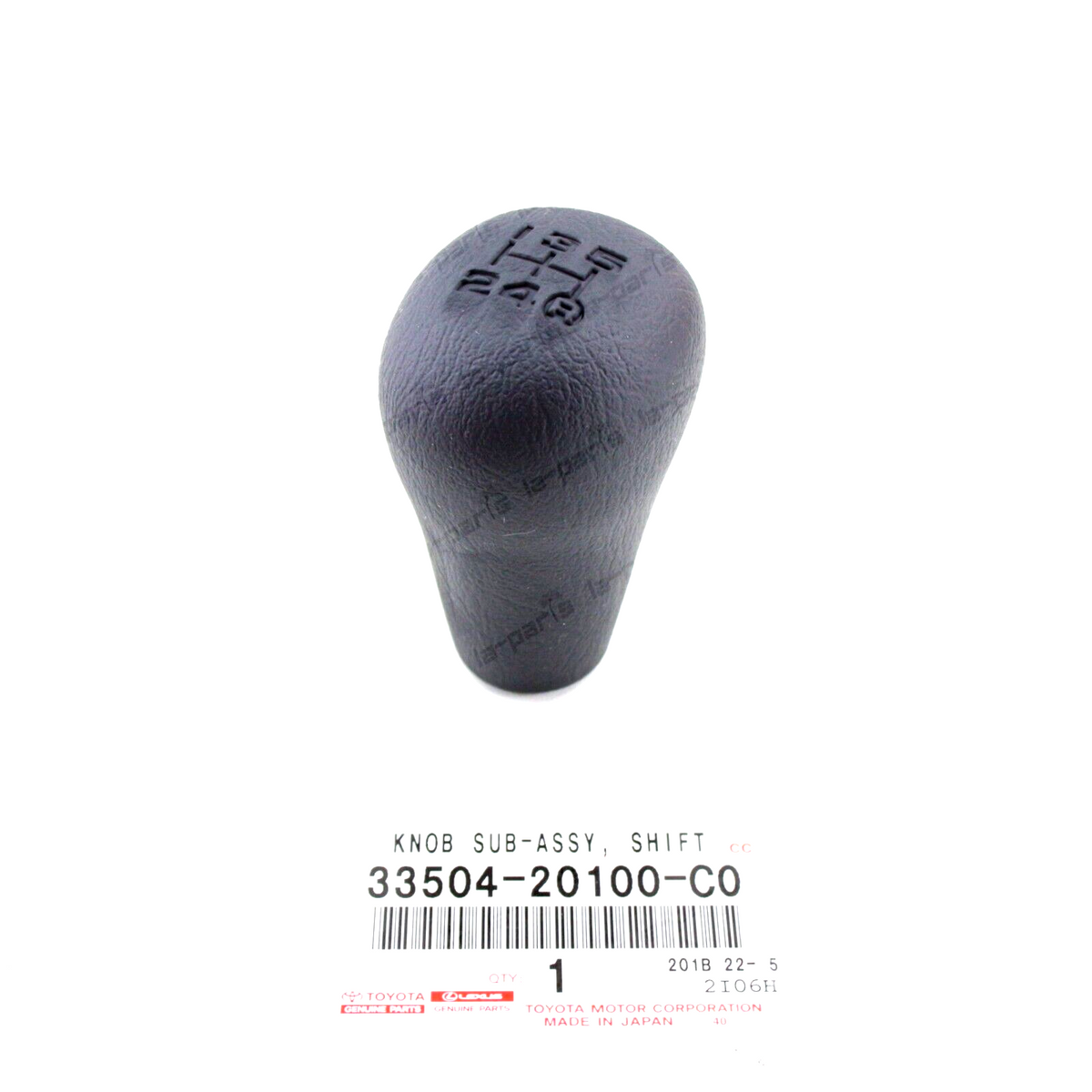 NEW GENUINE TOYOTA 96-04 4RUNNER TACOMA 5-SPEED BLACK SHIFT LEVER KNOB