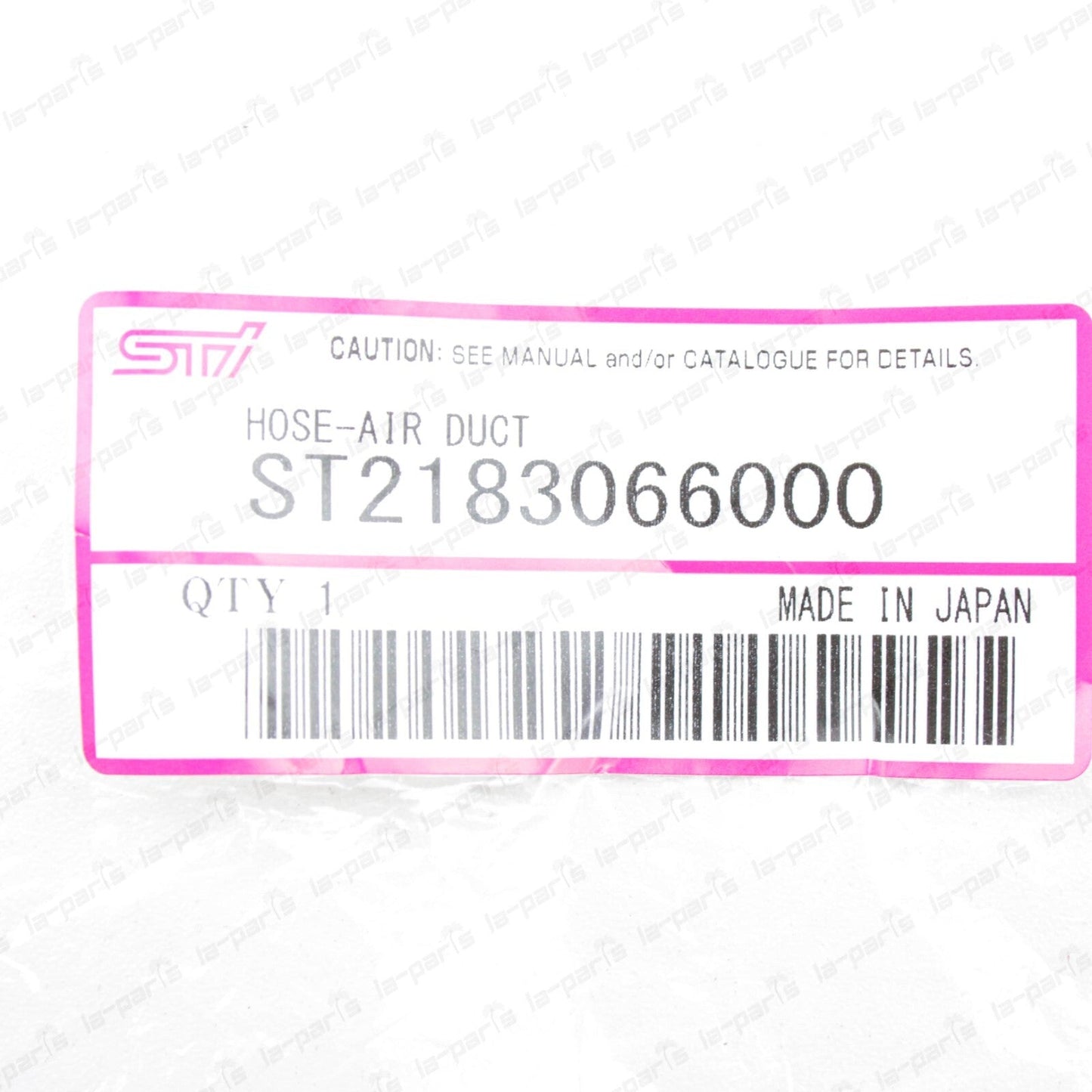 New Genuine STI For Subaru Impreza GD Silicon Hose Air Duct  ST2183066000 JDM