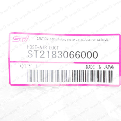 New Genuine STI For Subaru Impreza GD Silicon Hose Air Duct  ST2183066000 JDM
