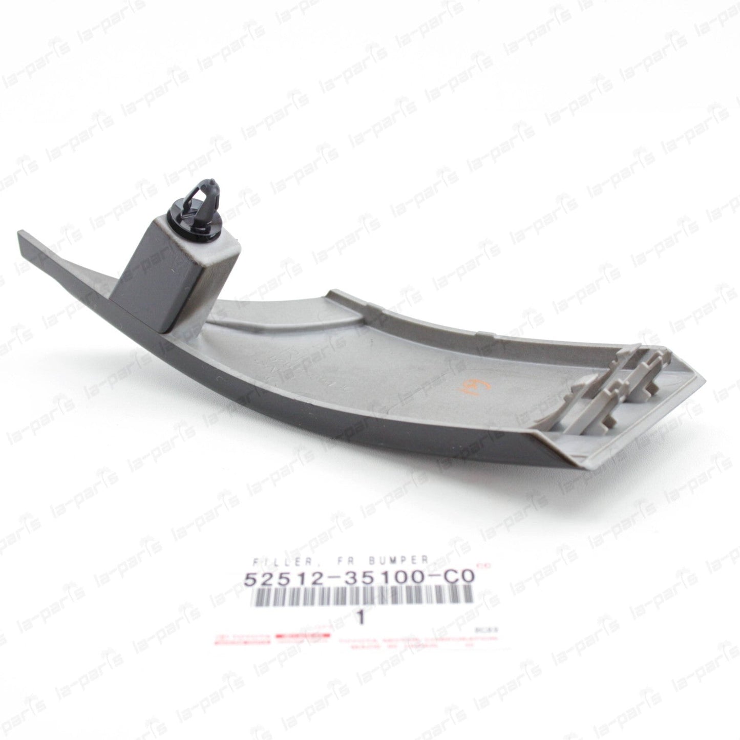New Genuine Toyota FJ Cruiser 07-14 BLACK Front RH Bumper Filler 52512-35100-C0