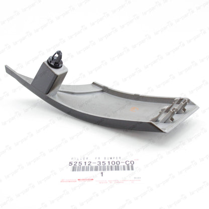New Genuine Toyota FJ Cruiser 07-14 BLACK Front RH Bumper Filler 52512-35100-C0