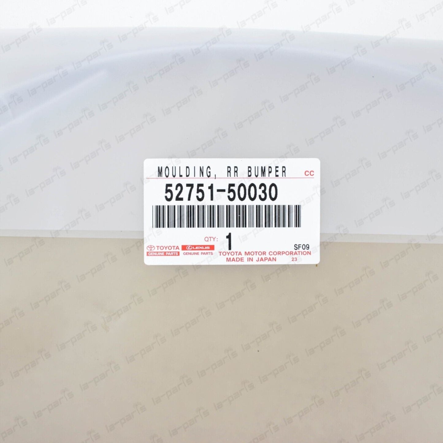New Genuine Lexus 2001-2006 Ls430 Rear Bumper Chrome Moulding 52751-50030