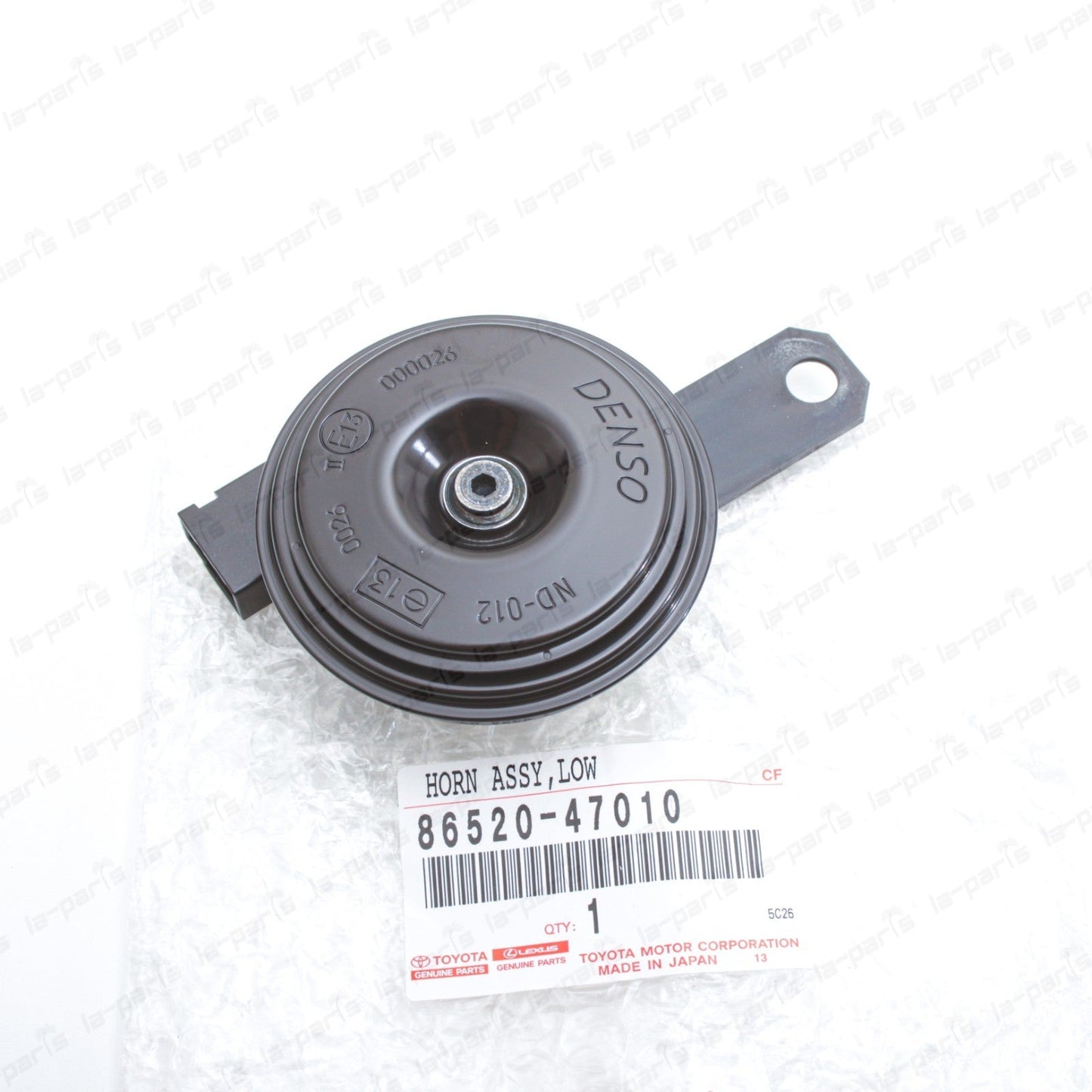 Genuine Toyota Corolla Prius V Highlander Scion tC xB Low Note Horn 86520-47010
