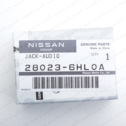 Genuine Nissan 18-20 Murano Infiniti Q50 Auxiliary Audio Jack USB 28023-6HL0A