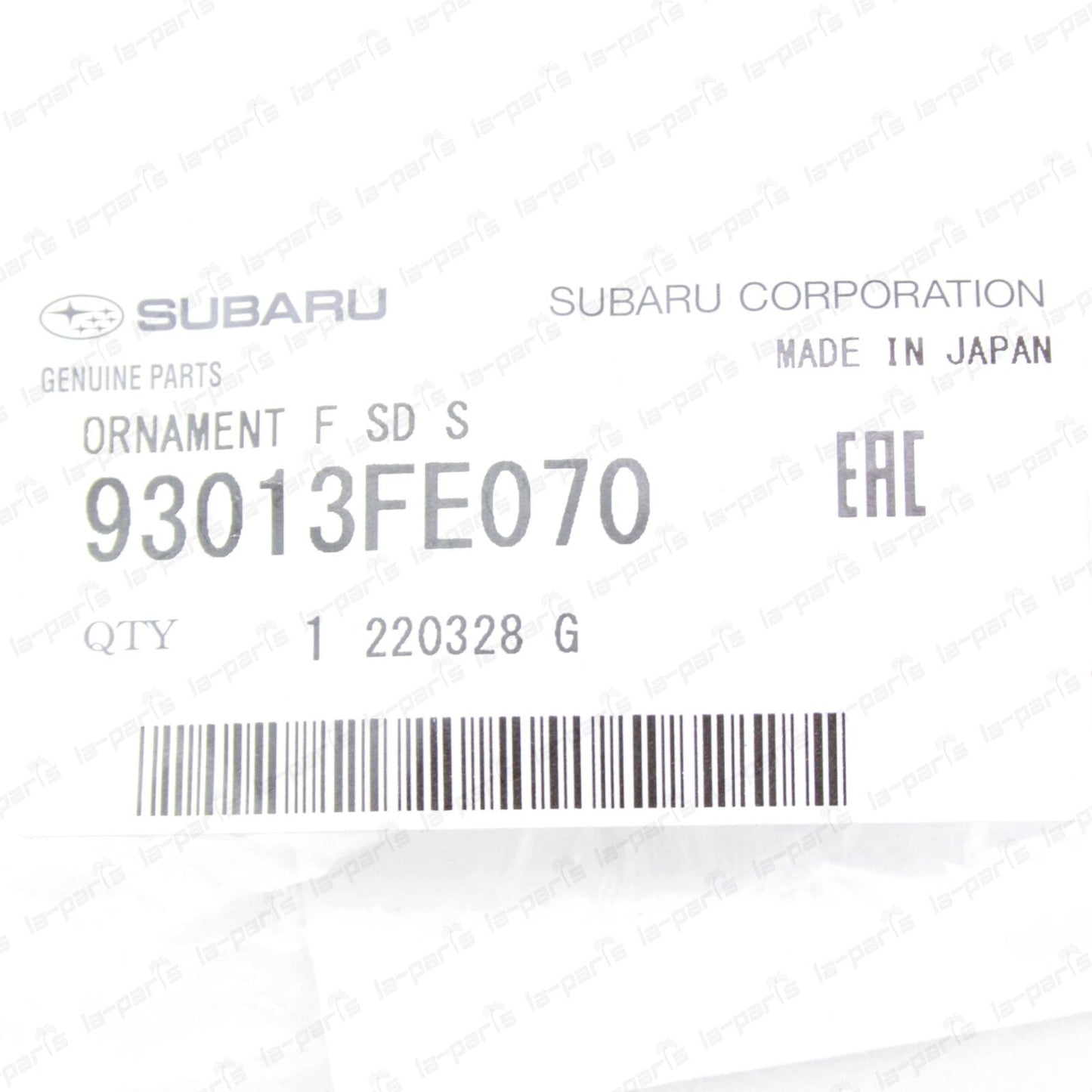 NEW GENUINE SUBARU 2004 IMPREZA WRX STI GDB FRONT GRILL EMBLEM BADGE PINK JDM