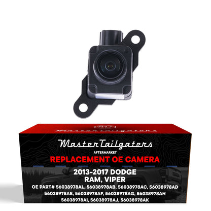 Dodge Ram (2013-2015), Viper (2013-2017) OEM Replacement Backup Camera OE Part #56038978AF, 56038978AG, 56038978AH, 56038978AI, 56038978AJ, 56038978AK, 56038978AL
