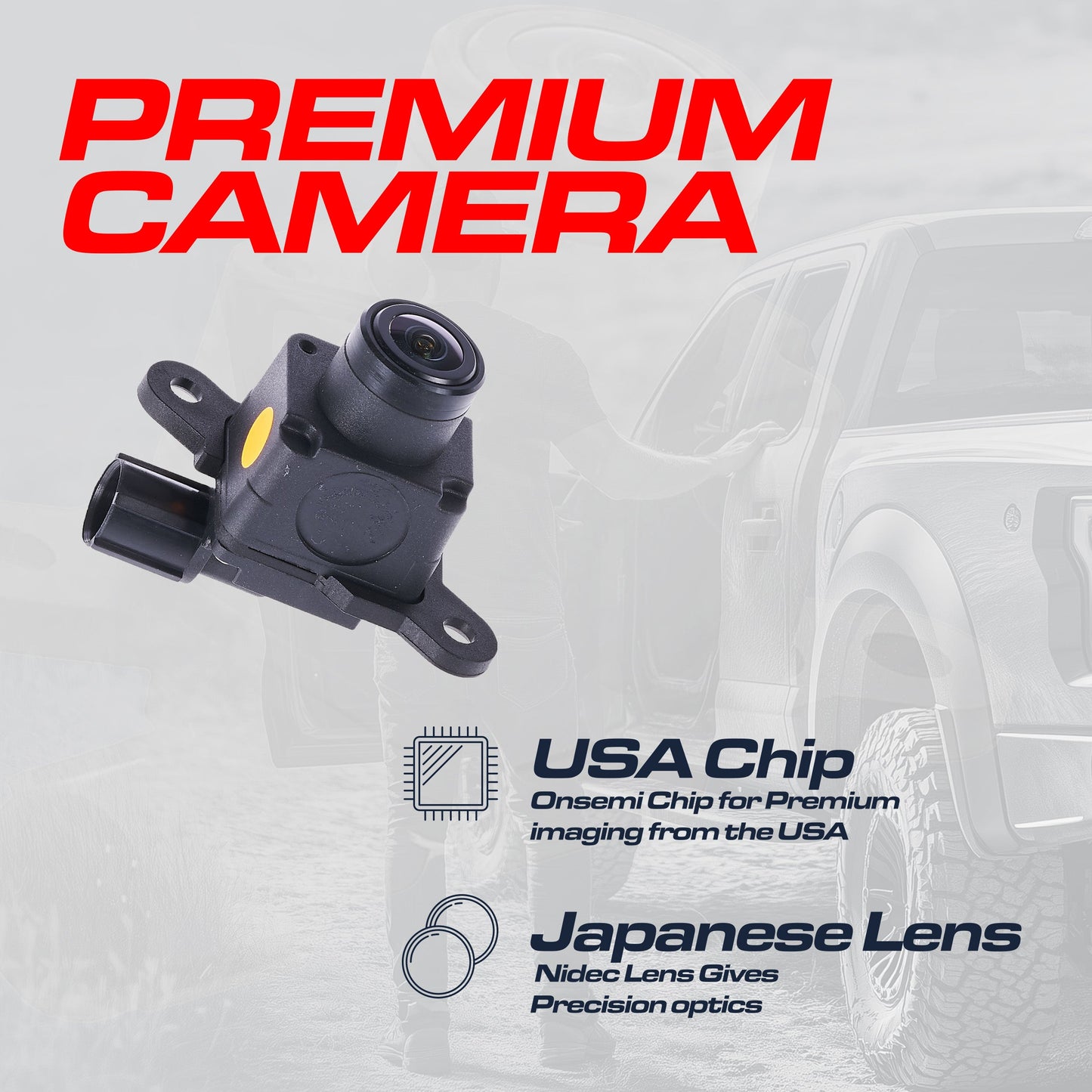 Dodge Ram (2013-2015), Viper (2013-2017) OEM Replacement Backup Camera OE Part #56038978AF, 56038978AG, 56038978AH, 56038978AI, 56038978AJ, 56038978AK, 56038978AL