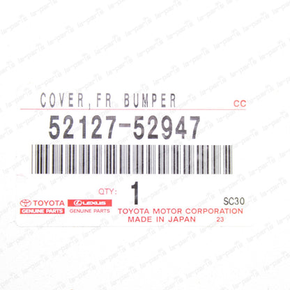 GENUINE TOYOTA 15-16 Prius C Front Bumper Tow Hook Eye Cap Cover 5212752947