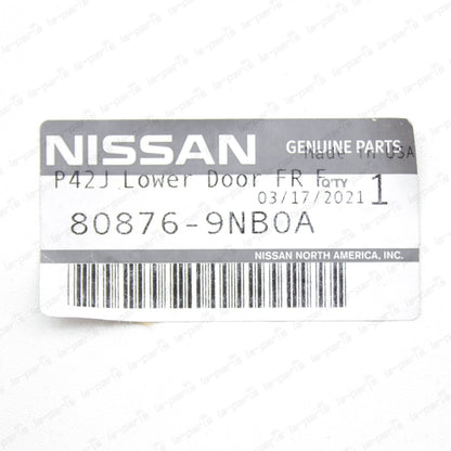 NEW GENUINE INFINITI 2016-2021 QX60 FRONT RIGHT SIDE DOOR MOULDING 80876-9NB0A