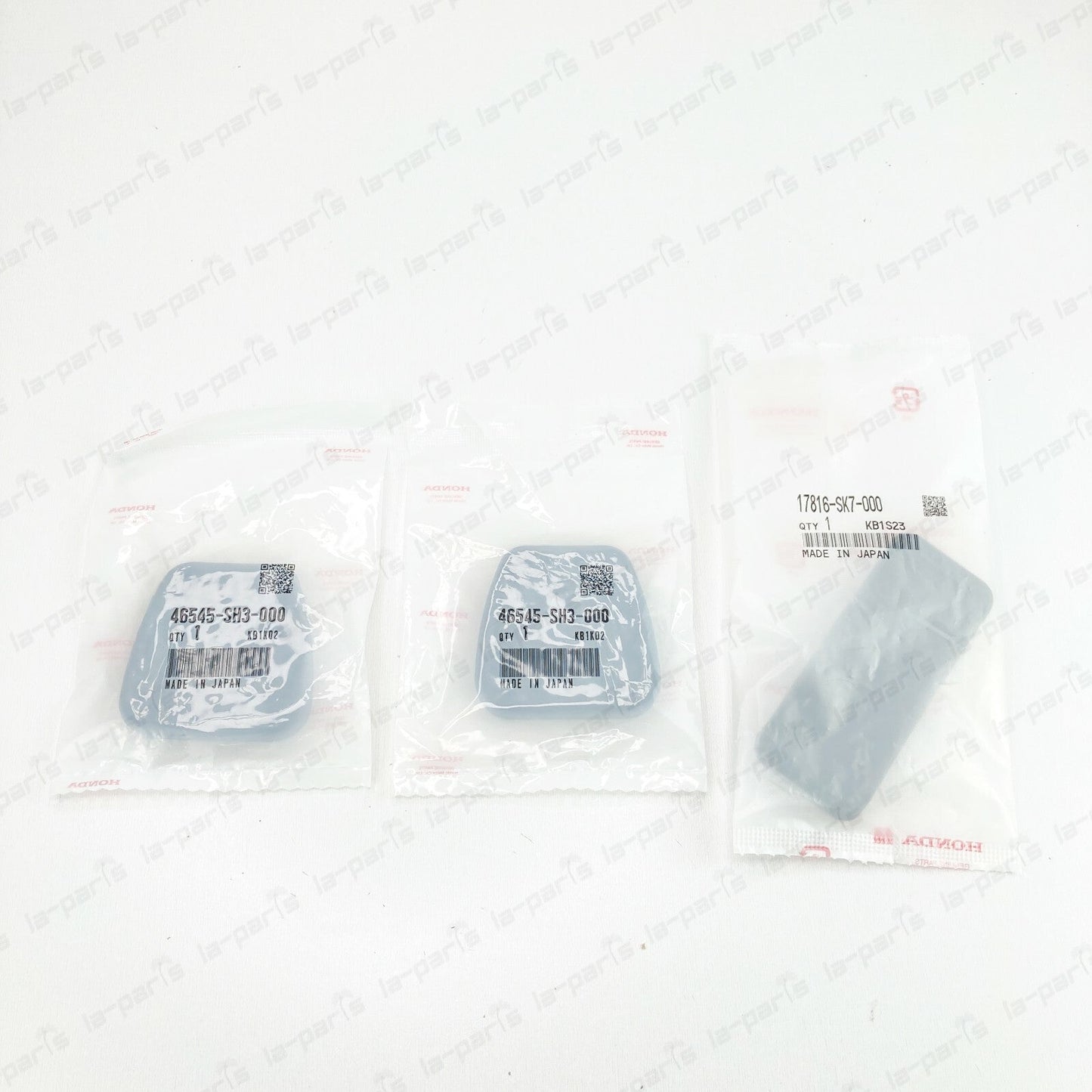 JDM Genuine For Honda CIVIC EK9 TYPE-R Gas / Brake / Clutch Pedal Pads Set