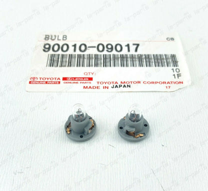NEW GENUINE TOYOTA 90010-09017 COOLER CONTROL SWITCH BULB  SET OF 2