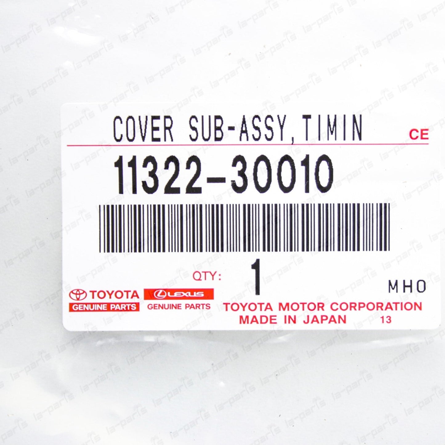 New Genuine Toyota Hilux LC Prado 1KDFTV 2KDFTV Timing Belt Cover 11322-30010