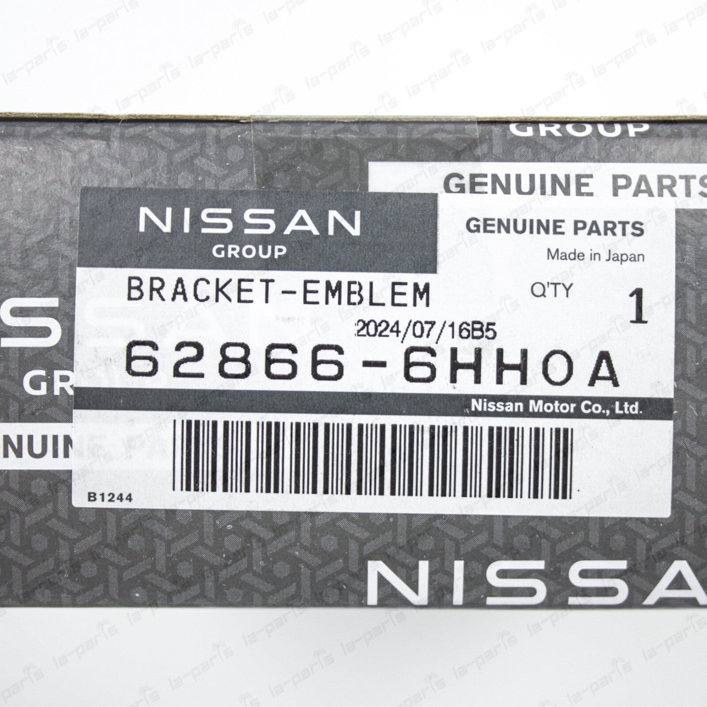 New Genuine OEM Infiniti 17-22 Q50 Front Grille Emblem Bracket Base 62866-6HH0A