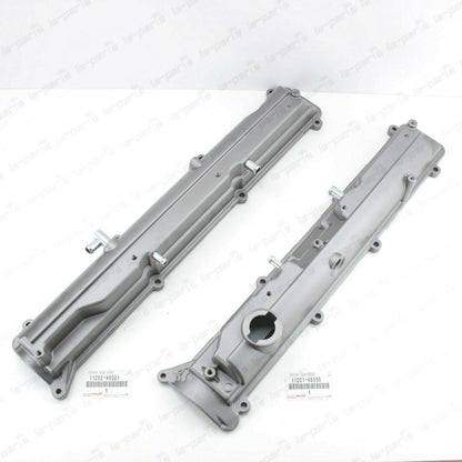 NEW GENUINE TOYOTA SUPRA MK4 JZA80 VVTI 2JZGTE TURBO VALVE COVERS SET 2PCS