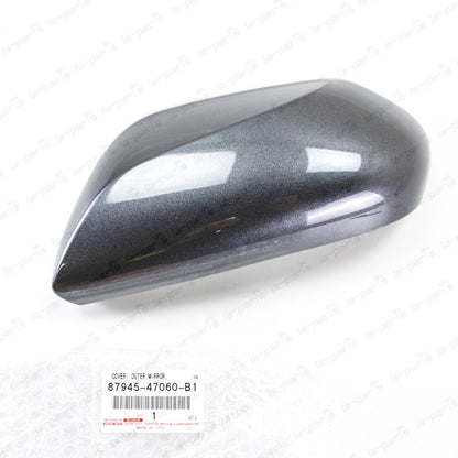 New Genuine Toyota 16-21 Prius Driver Mirror Cover Grey 1G3 87945-47060-B1