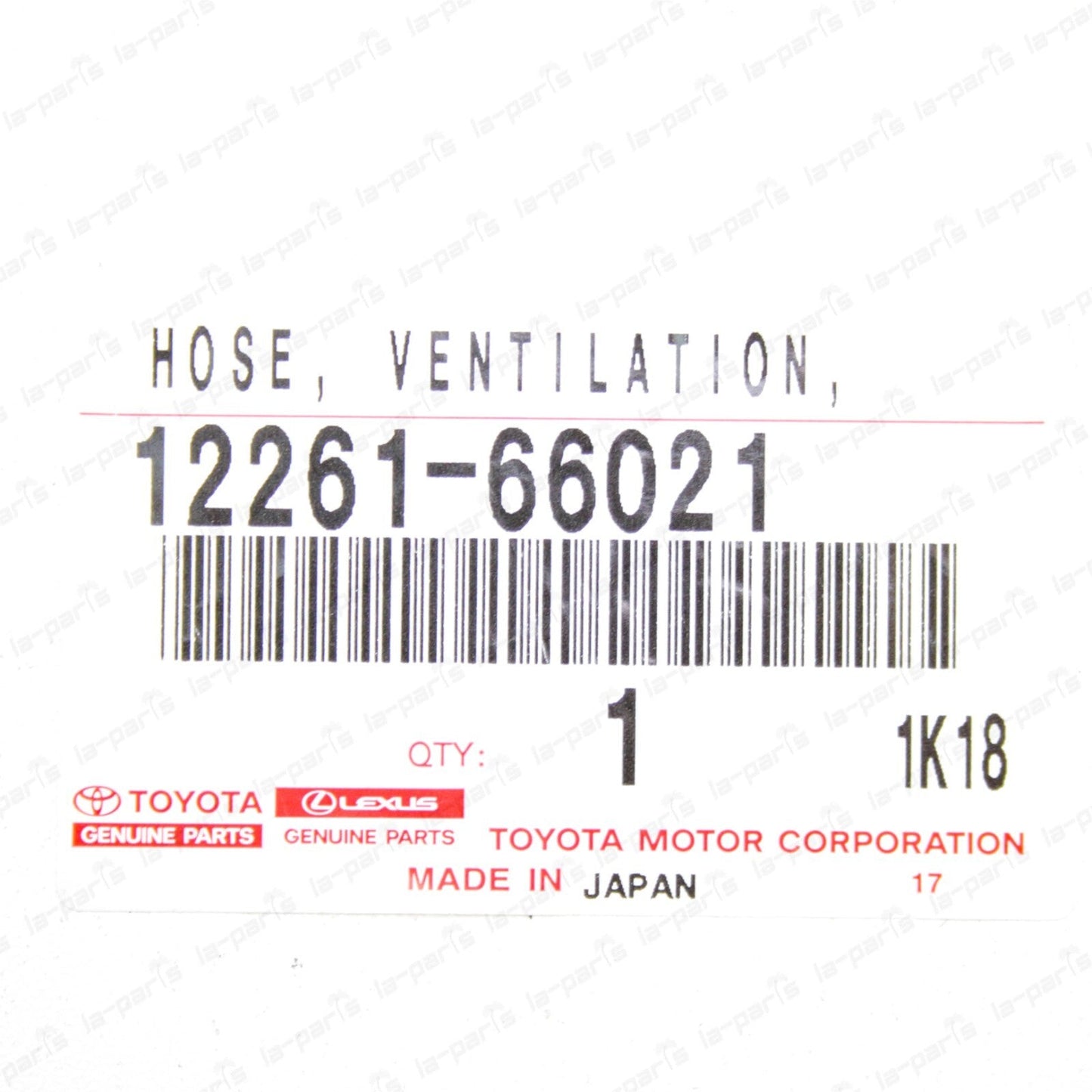 GENUINE TOYOTA 1995-1997 FZJ80 LAND CRUISER LEXUS LX450 PCV & VENTILATION HOSE
