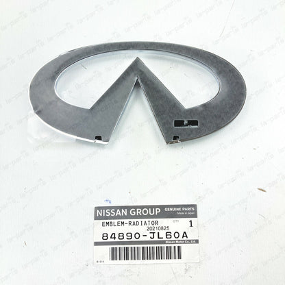 NEW GENUINE INFINITI G37 COUPE Q60 COUPE TRUNK LID EMBLEM 84890-JL60A