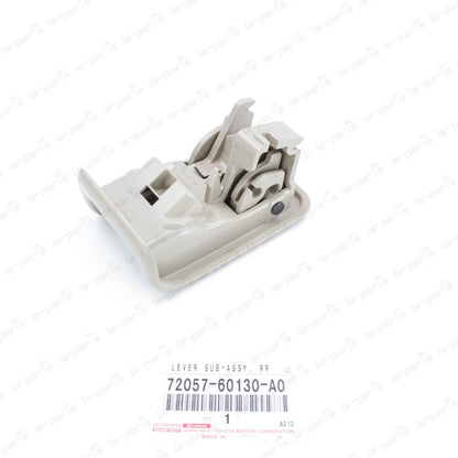 GENUINE TOYOTA LEVER SUB-ASSY, REAR SEAT LOCK CONTROL, RH/LH 72057-60130-A0