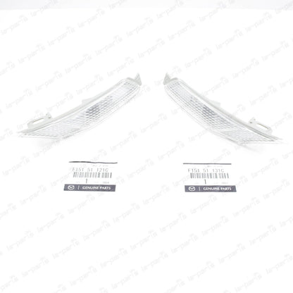 GENUINE MAZDA RX-8 CLEAR CORNER SIDE MARKERS INDICATOR LIGHTS SET  LEFT + RIGHT