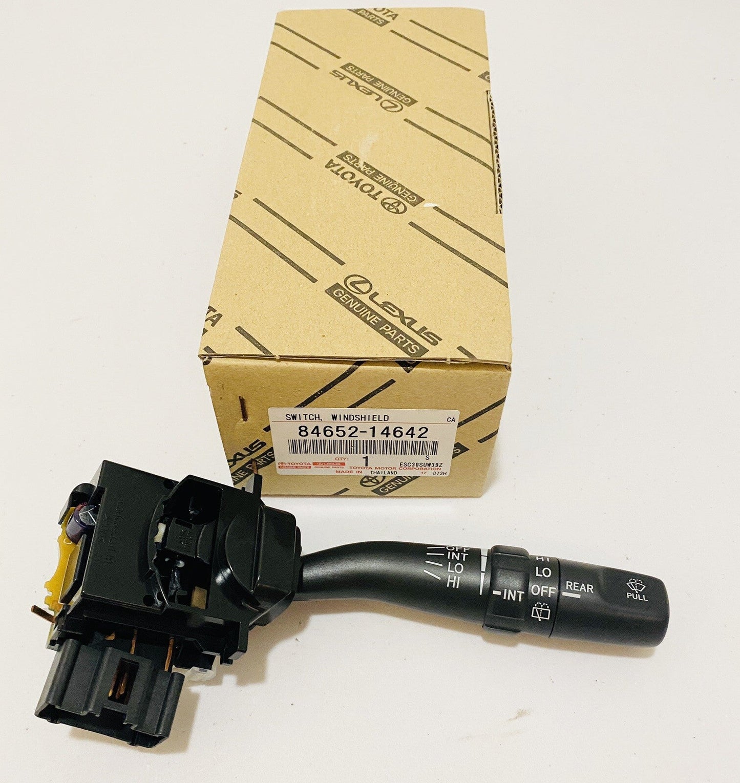 NEW GENUINE TOYOTA 4RUNNER FJ WINDSHIELD WIPER CONTROL SWITCH 84652-14642