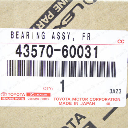 New Genuine Toyota Tundra Sequoia LX570 Front Axle Wheel Bearing 43570-60031