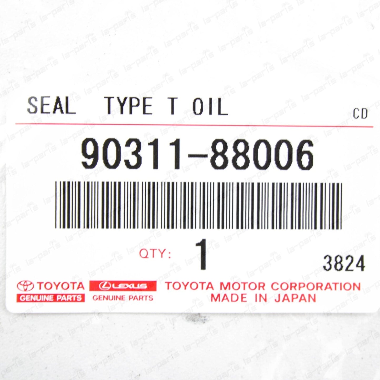 Genuine Toyota 4 Cyl 2.4L 2.7L Tacoma Crankshaft Rear Main Oil Seal 90311-88006