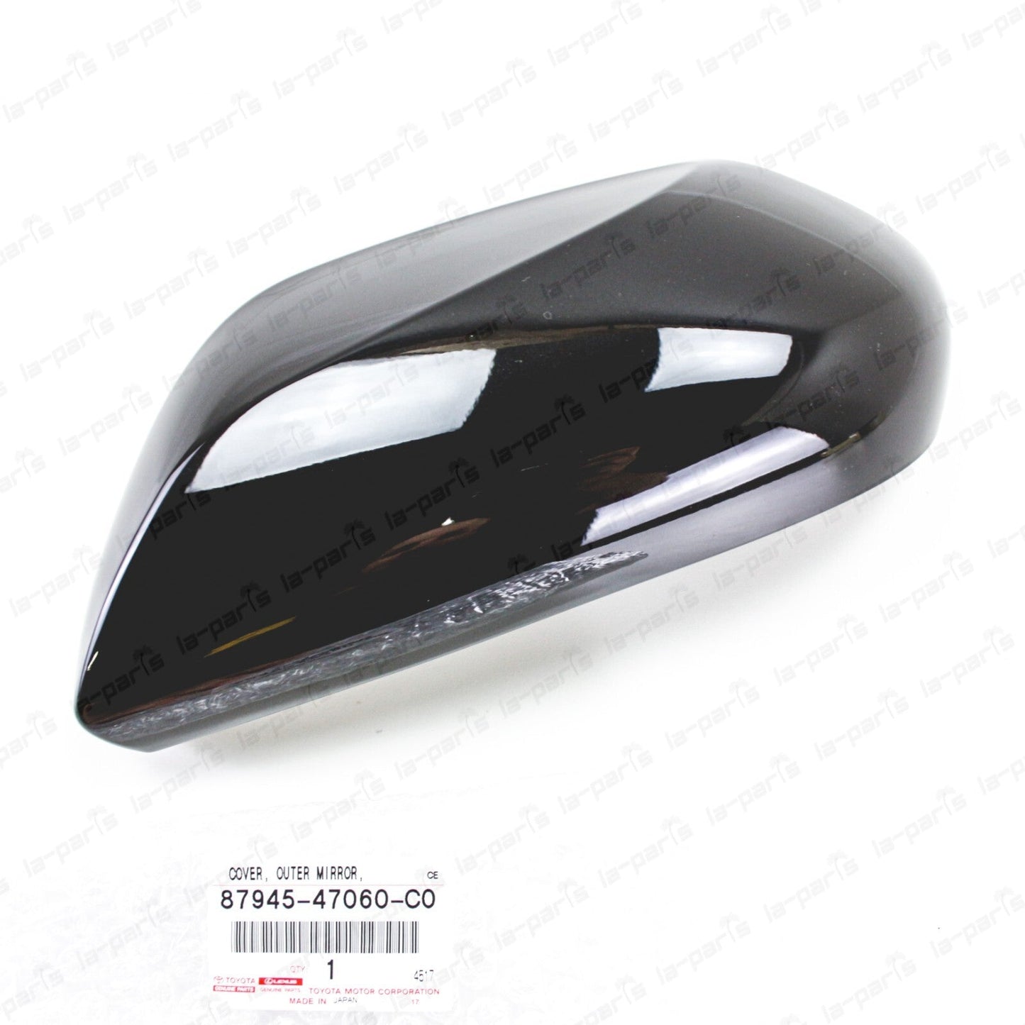 New Genuine Toyota 16-21 Prius Driver Mirror Cover Black 218 87945-47060-C0