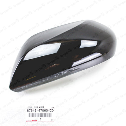 New Genuine Toyota 16-21 Prius Driver Mirror Cover Black 218 87945-47060-C0