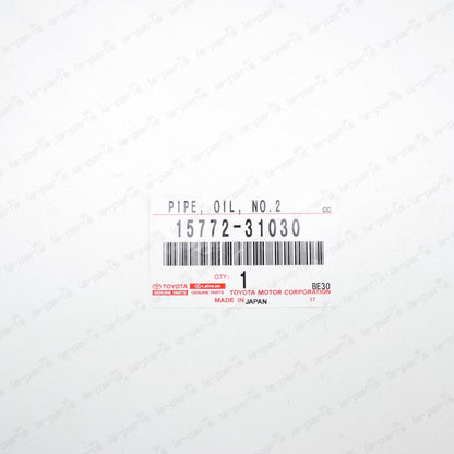 NEW GENUINE TOYOTA LEXUS 3.5 L 2GRFE ENGINE OIL COOLER LINE 15772-31030