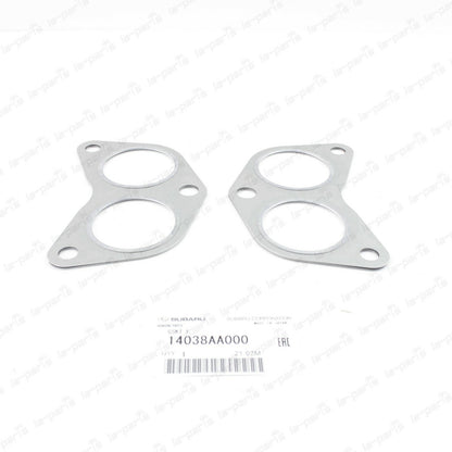 NEW GENUINE SUBARU WRX STI LEGACY FORESTER TURBO EXHAUST MANIFOLD GASKET SET