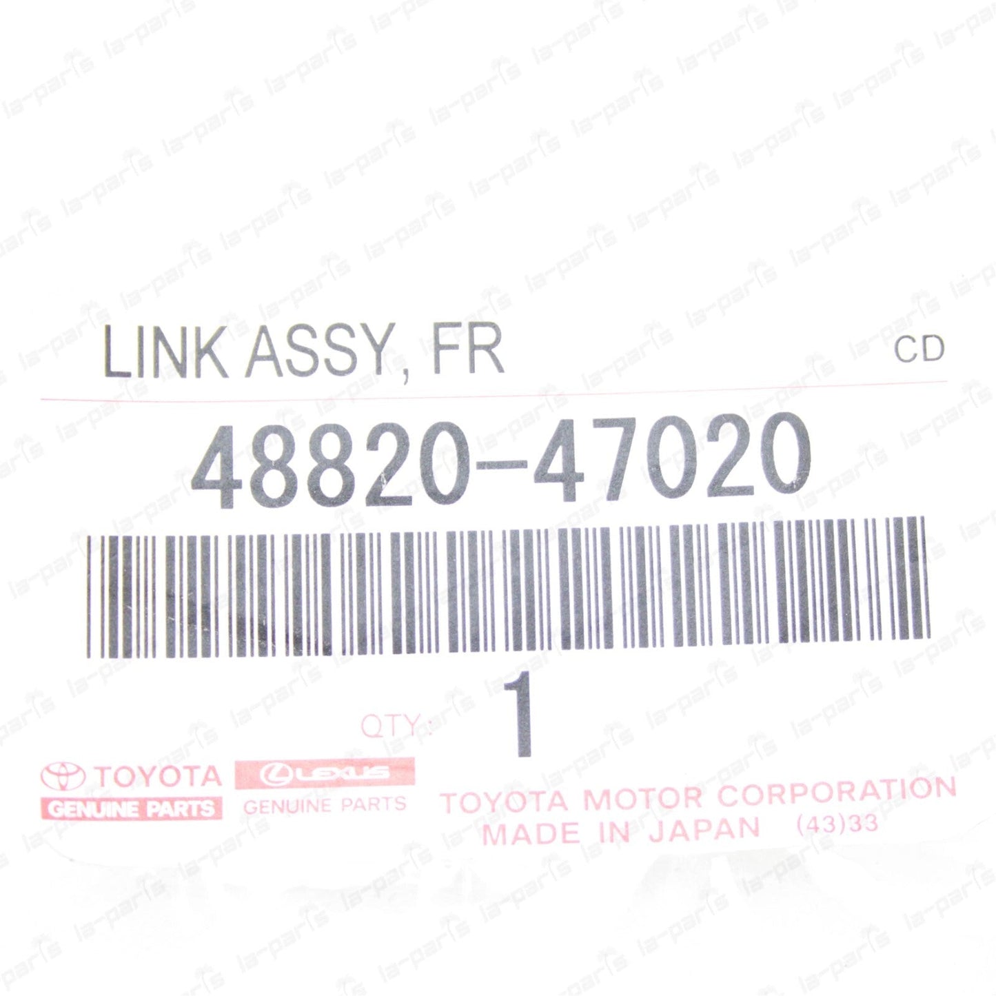 New Genuine Toyota 10-15 Prius Lexus CT200h Front Stabilizer Bar Link  Set of 2