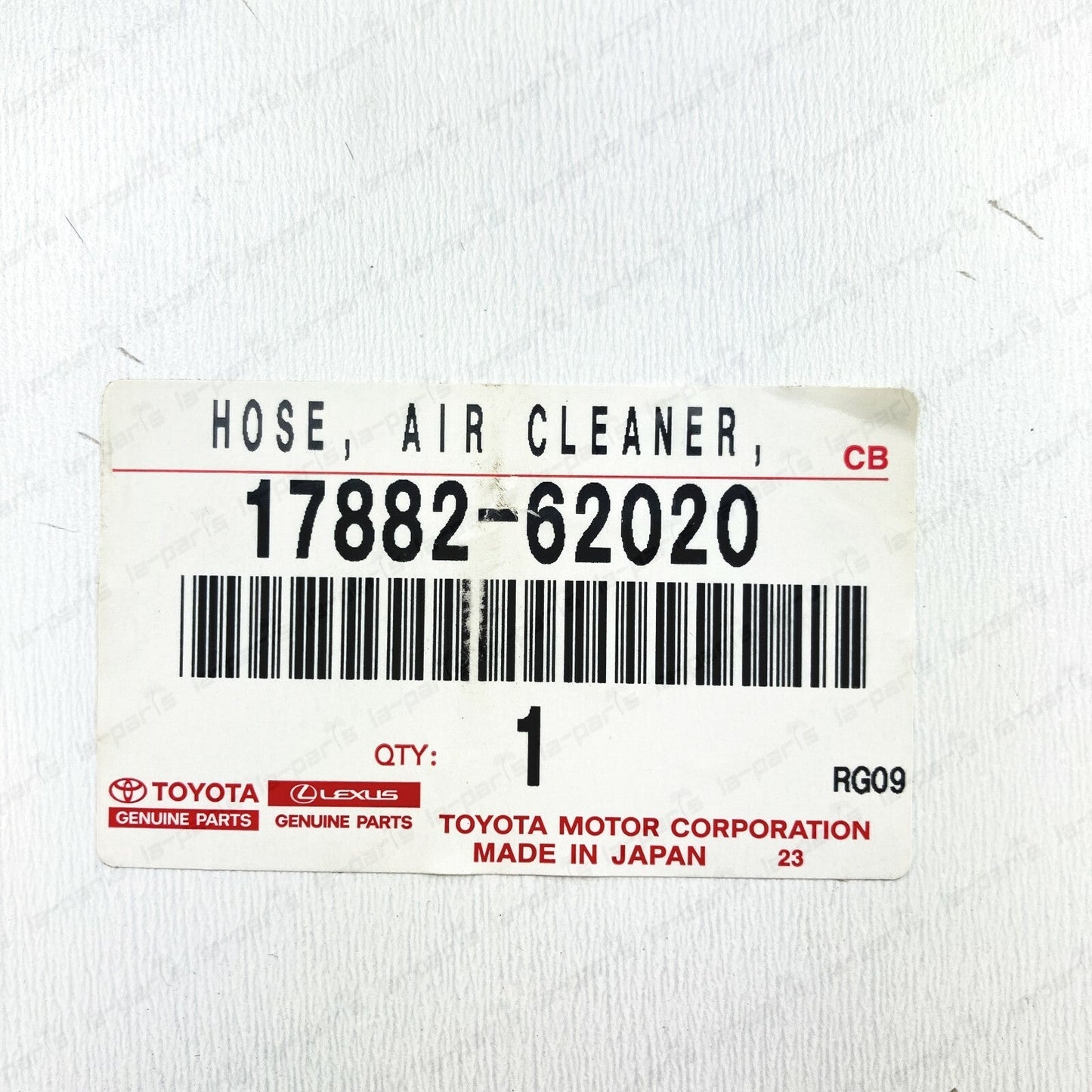 GENUINE TOYOTA 00-02 4RUNNER AIR INTAKE HOSE 5VZFE ENGINE 17882-62020
