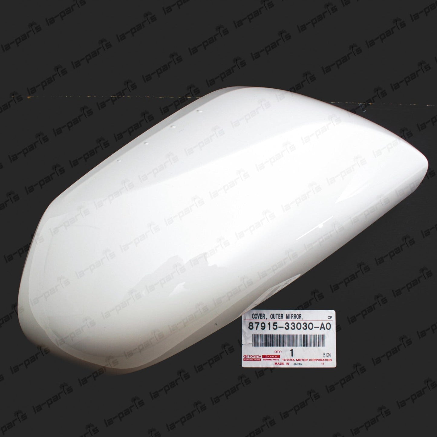 New Genuine Toyota 20-22 Prius 18-19 Camry White 040 Passenger Mirror Cover