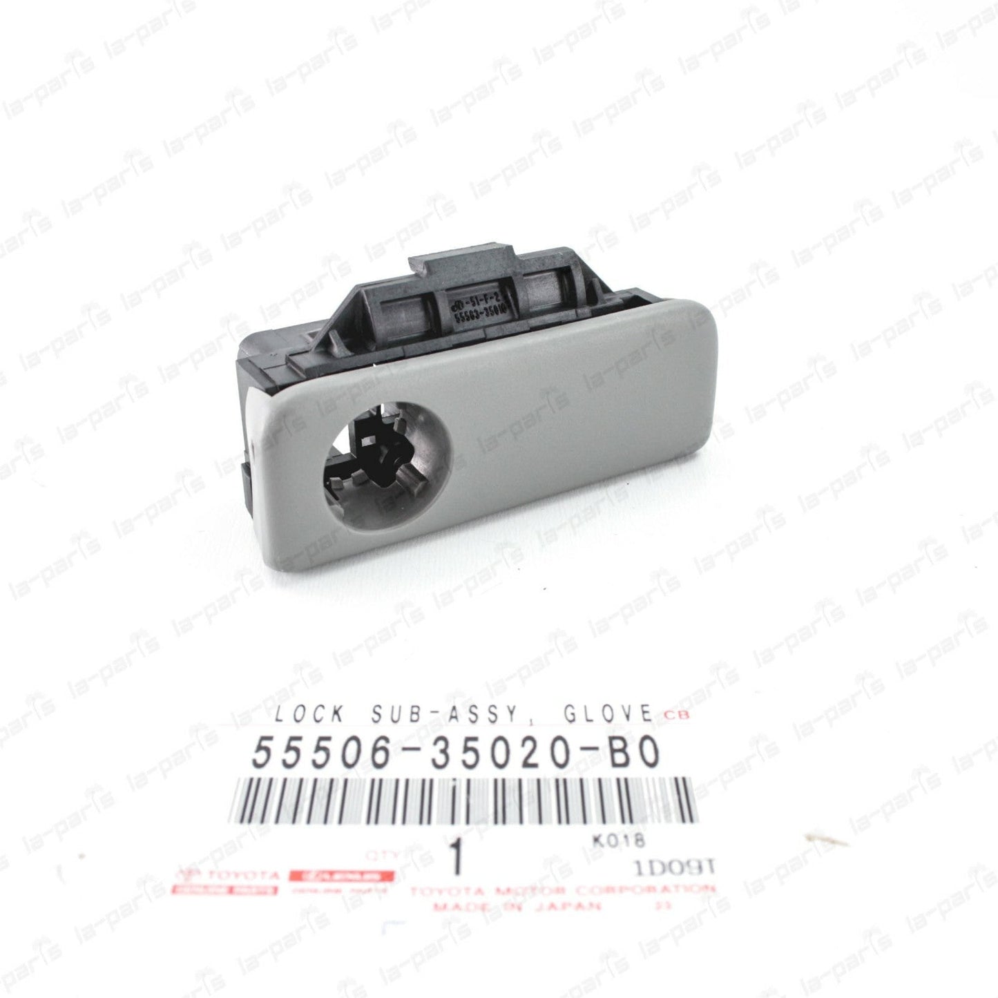 New Genuine OEM Toyota 03-09 4Runner Stone Color Glove Box Lock 55506-35020-B0