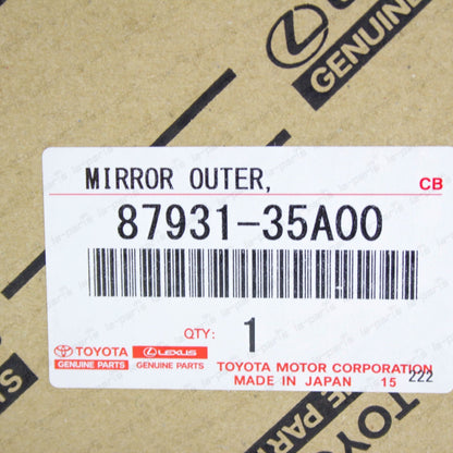 New Genuine Toyota FJ CRUISER RH Outside Passenger Side Mirror 87931-35A00