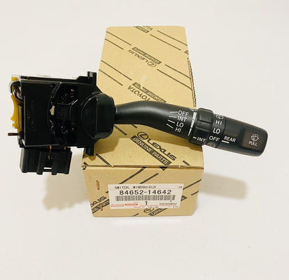 NEW GENUINE TOYOTA 4RUNNER FJ WINDSHIELD WIPER CONTROL SWITCH 84652-14642